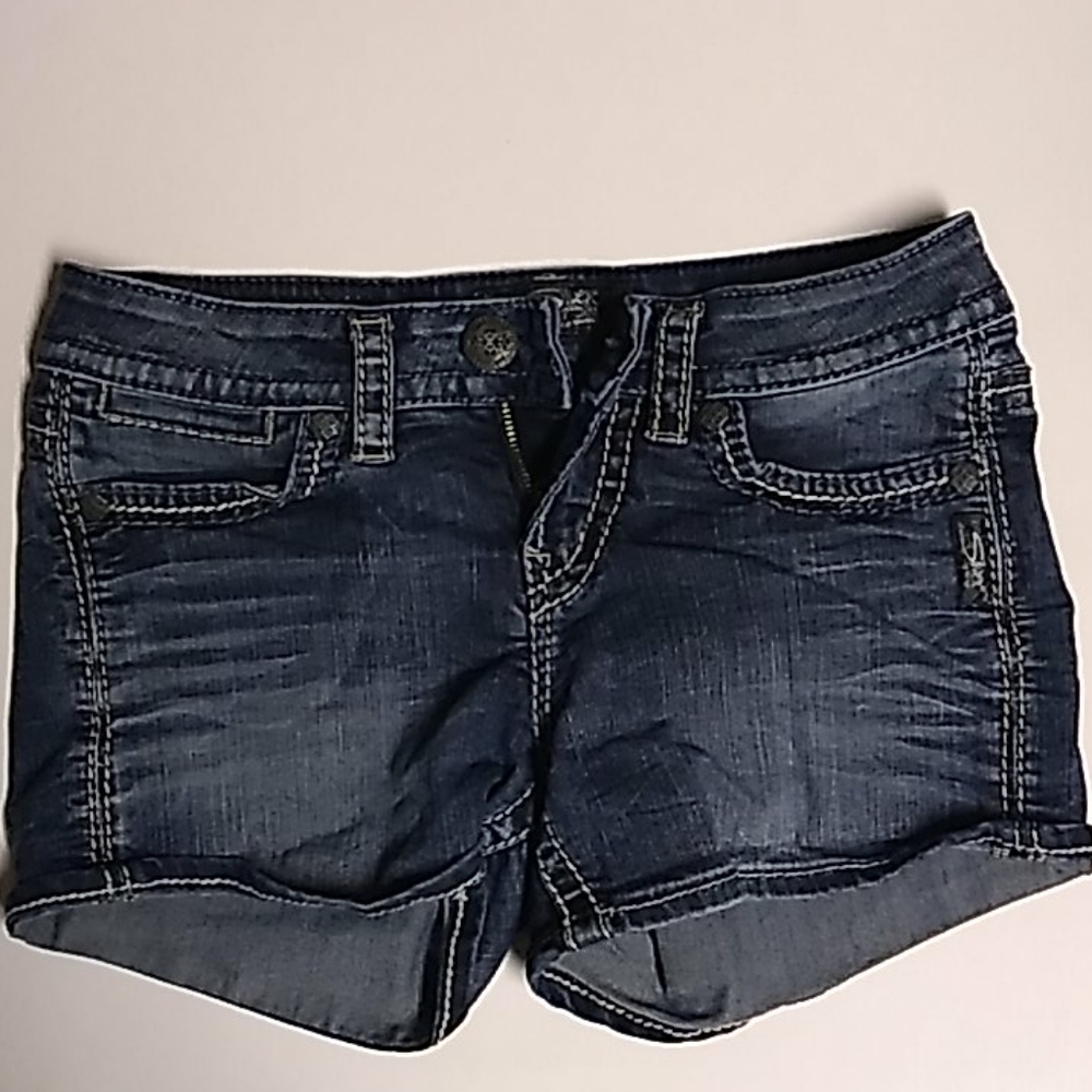 Silver shorts